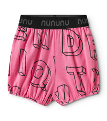 Kid | A-Z Yoga Shorts | Hot Pink