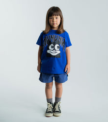 Kid | Side Stripe Shorts | Blue