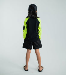 Kid | Surf'S Up Rashguard | Black