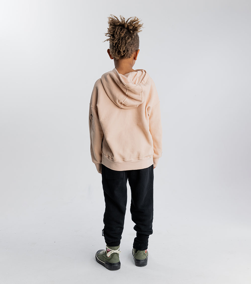 Kid | Bubbly Dizzy Skull Hoodie | Nude