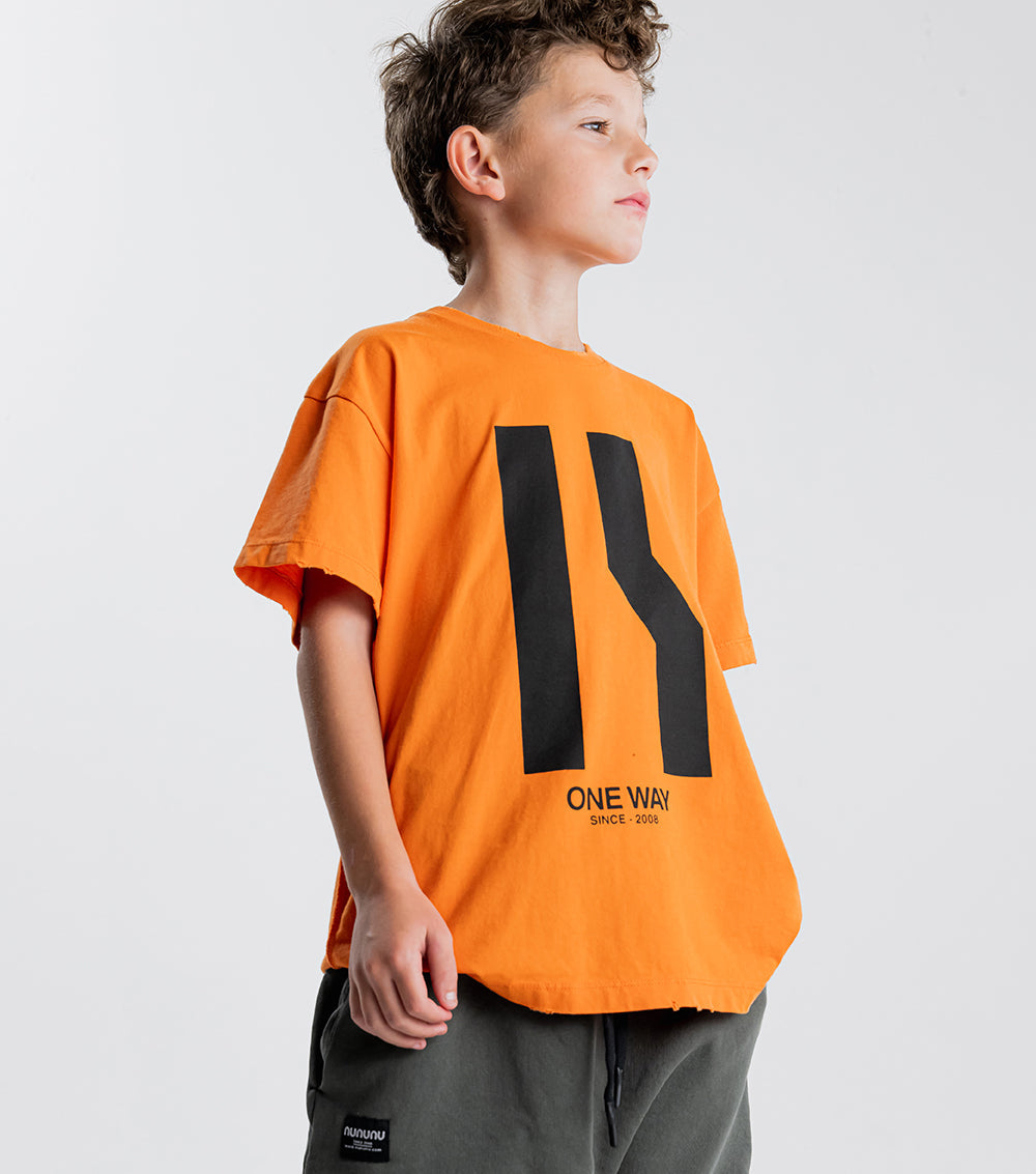 Kid | High Road T-Shirt | Orange