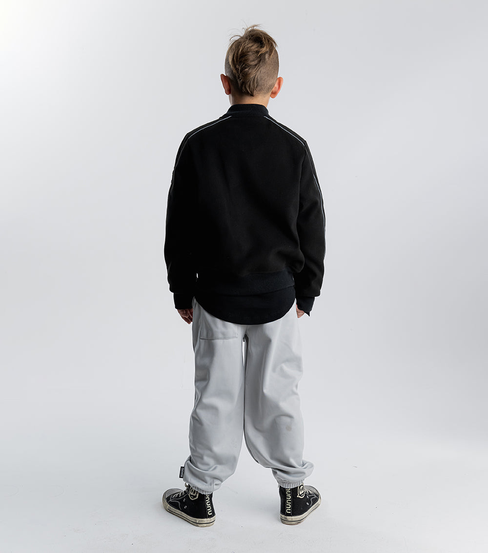 Kid | Varsity Jacket | Black