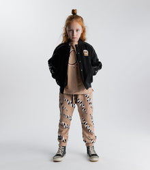Kid | Stripey Snakes Baggy Pants | Coffee