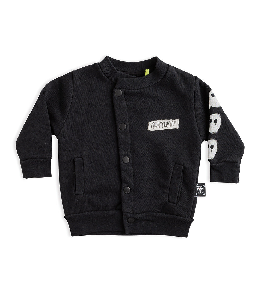 Newborn | Melting Masks Cardigan | Black