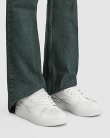 Mens | NW-01 Leather Sneaker | Triple White
