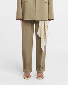 Biba Silk-Blend Tweed Pants | Wax Pf23