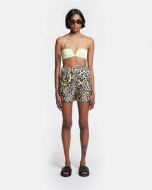 Exter Printed Twill-Silk Boxer Shorts | Leopard