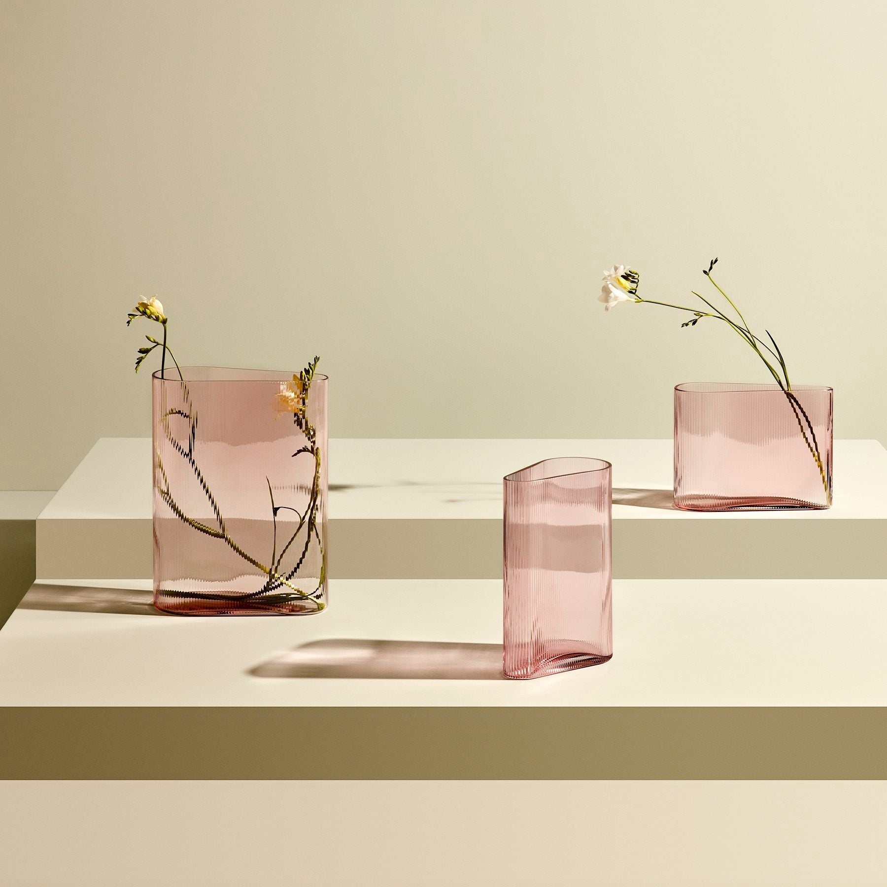 Mist Vase - Tall | Dusty Rose