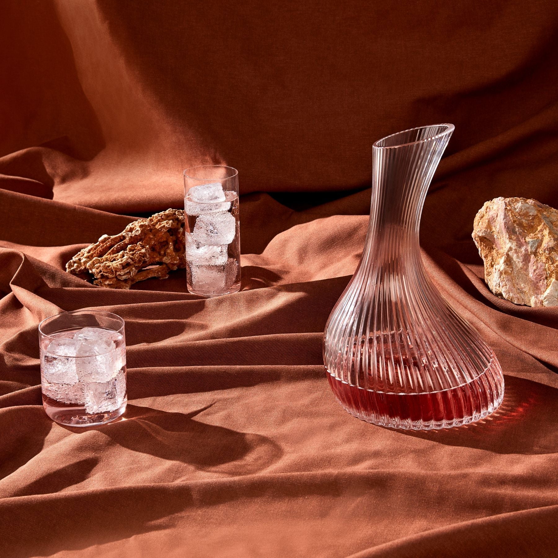 Finesse High Ball Glasses | Clear Crystal | Set of 4