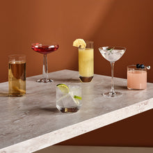 Finesse Drink Glasses - Long | Clear Crystal | Set of 4