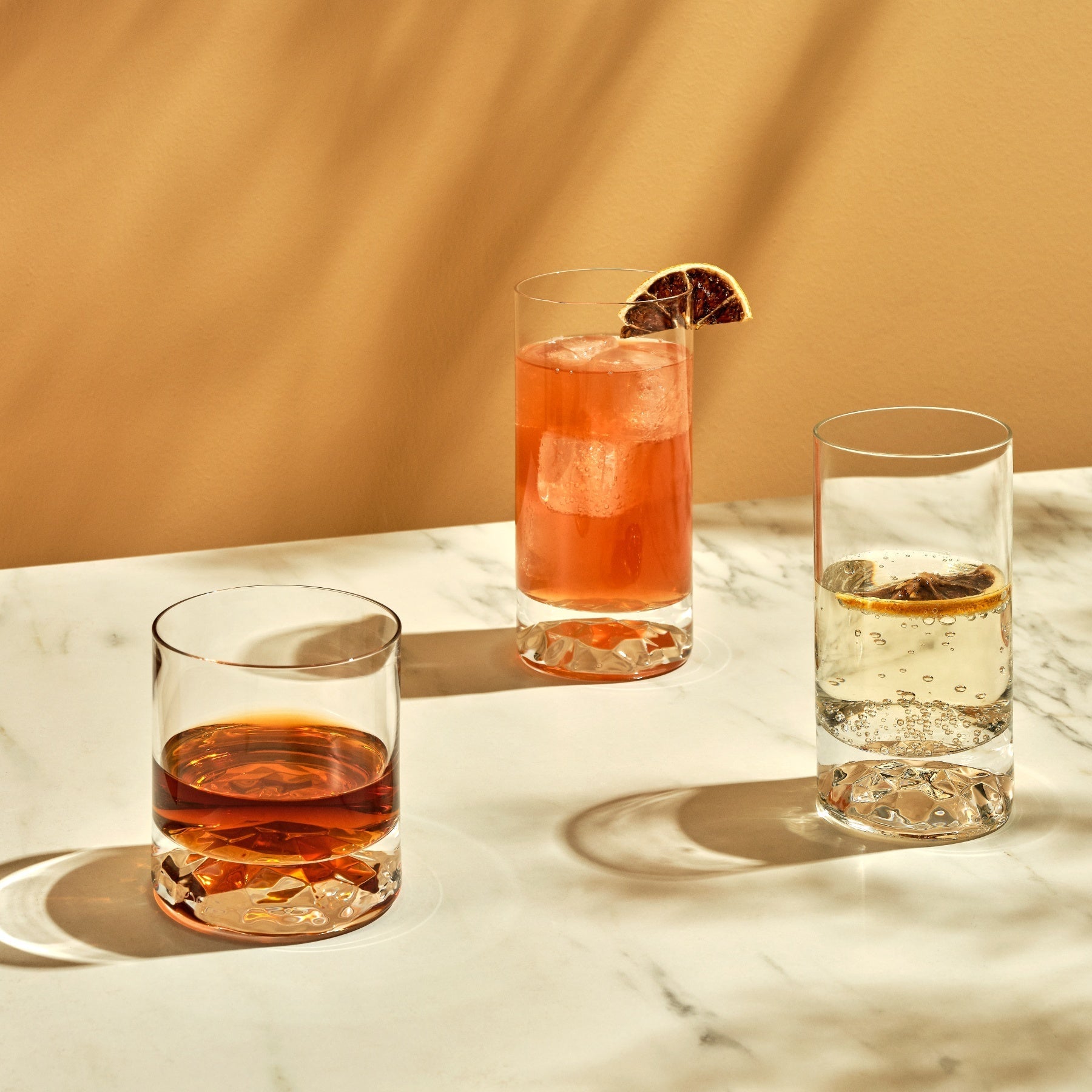 Club Whisky Glasses | Clear Crystal | Set of 4