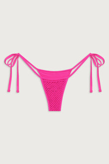 Naia tie side skimpy bikini bottom sea star pink