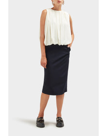 Naomi Skirt | Midnight Blue
