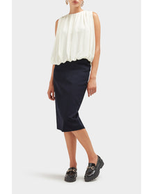 Naomi Skirt | Midnight Blue