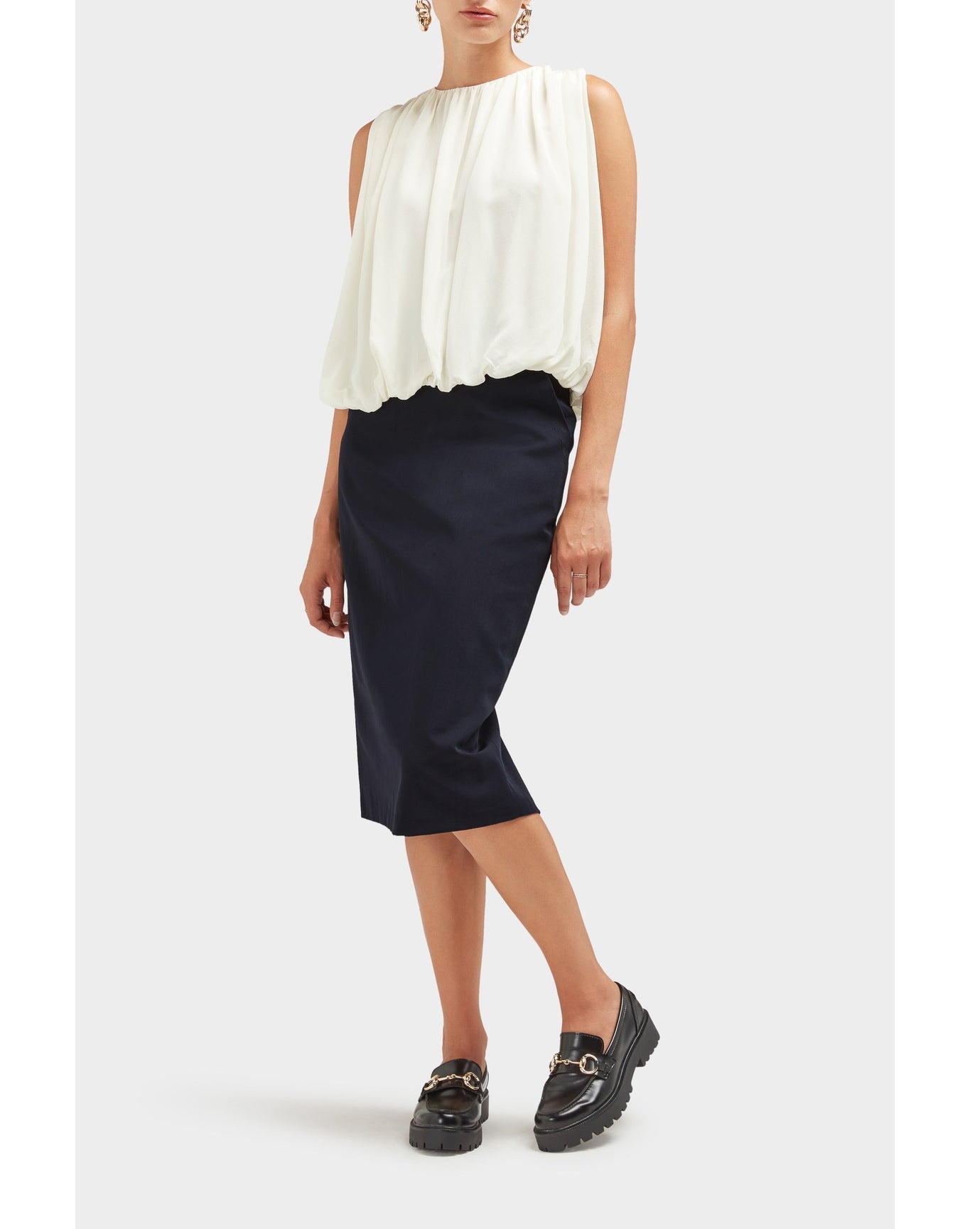 Naomi Skirt | Midnight Blue