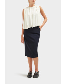 Naomi Skirt | Midnight Blue