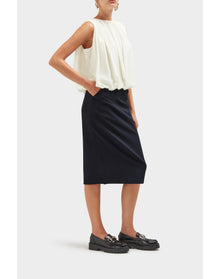 Naomi Skirt | Midnight Blue