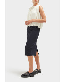 Naomi Skirt | Midnight Blue