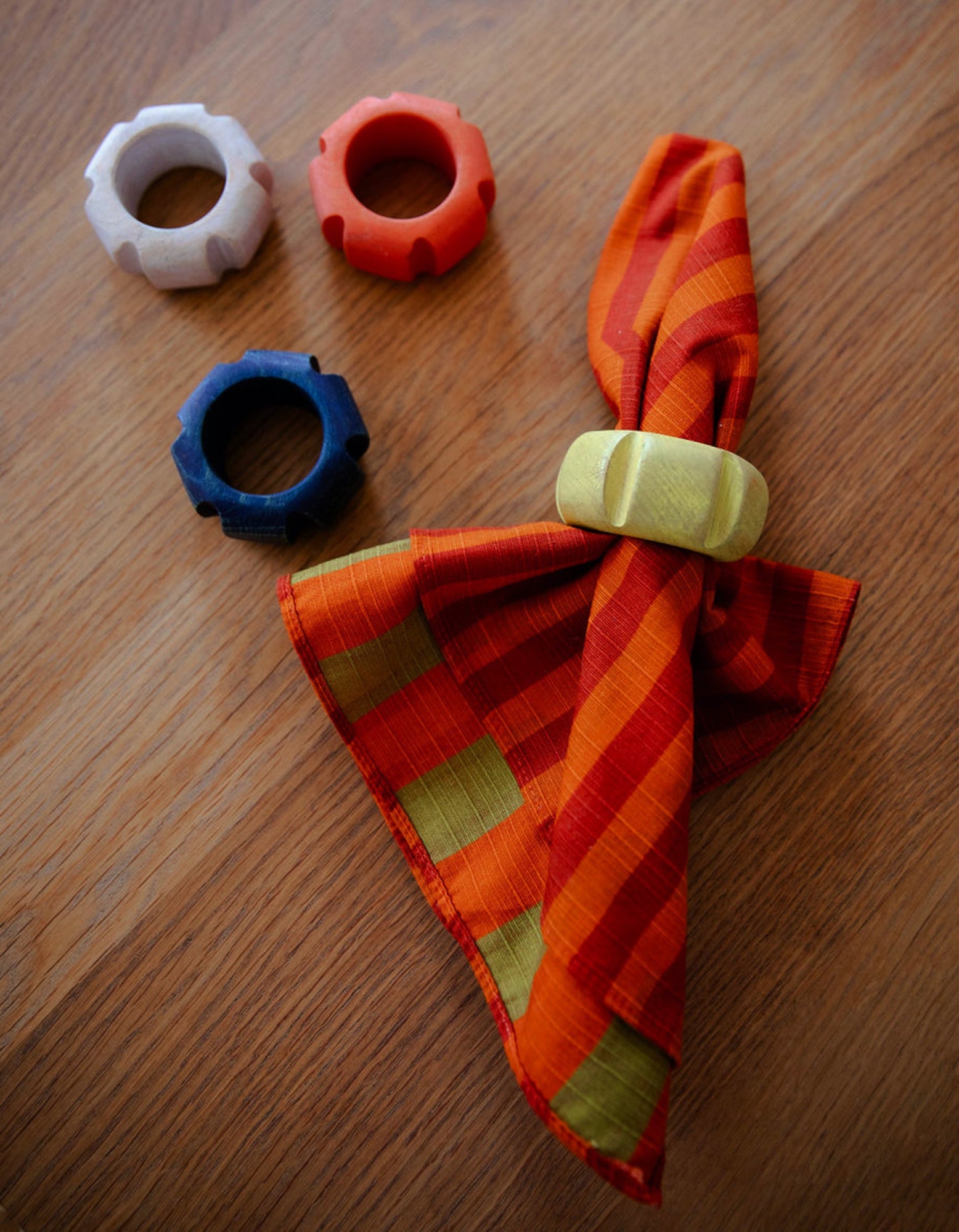 Asterisk Napkin Ring Set | Bold