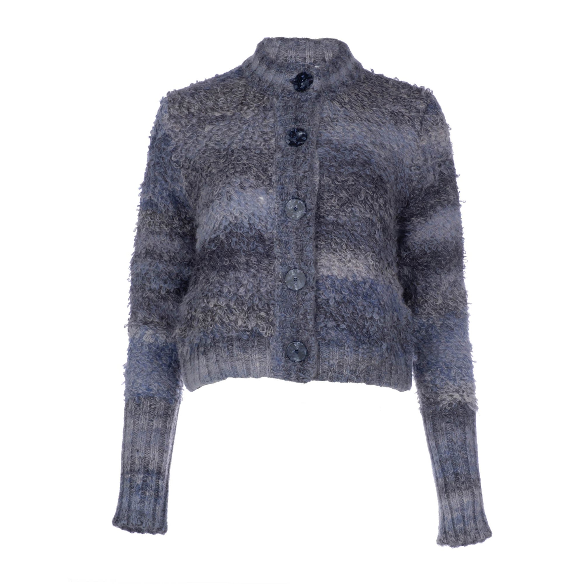 Navy Loop Stitch Cardigan - Dannijo