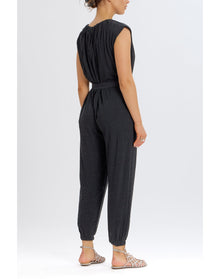 Nikki Jumpsuit | Black Donegal