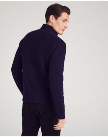 Nomad1942 | Men | Amsterdam Zip Sweater | Twilight