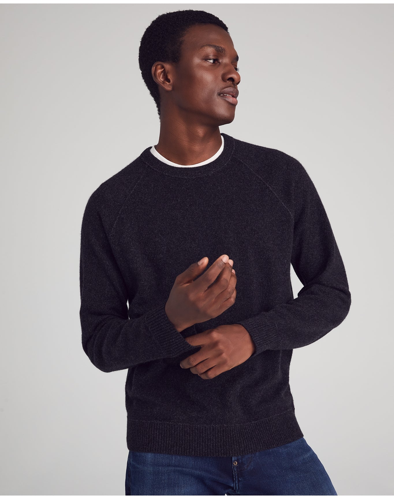 Nomad1942 | Men | Bleecker Sweater | Charcoal