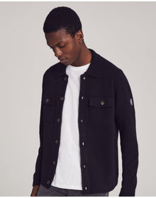 Nomad1942 | Men | Bruckner Shirt Jacket | Black