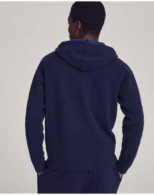 Nomad1942 | Men | Chester Thick Cashmere Hoodie | Midnight