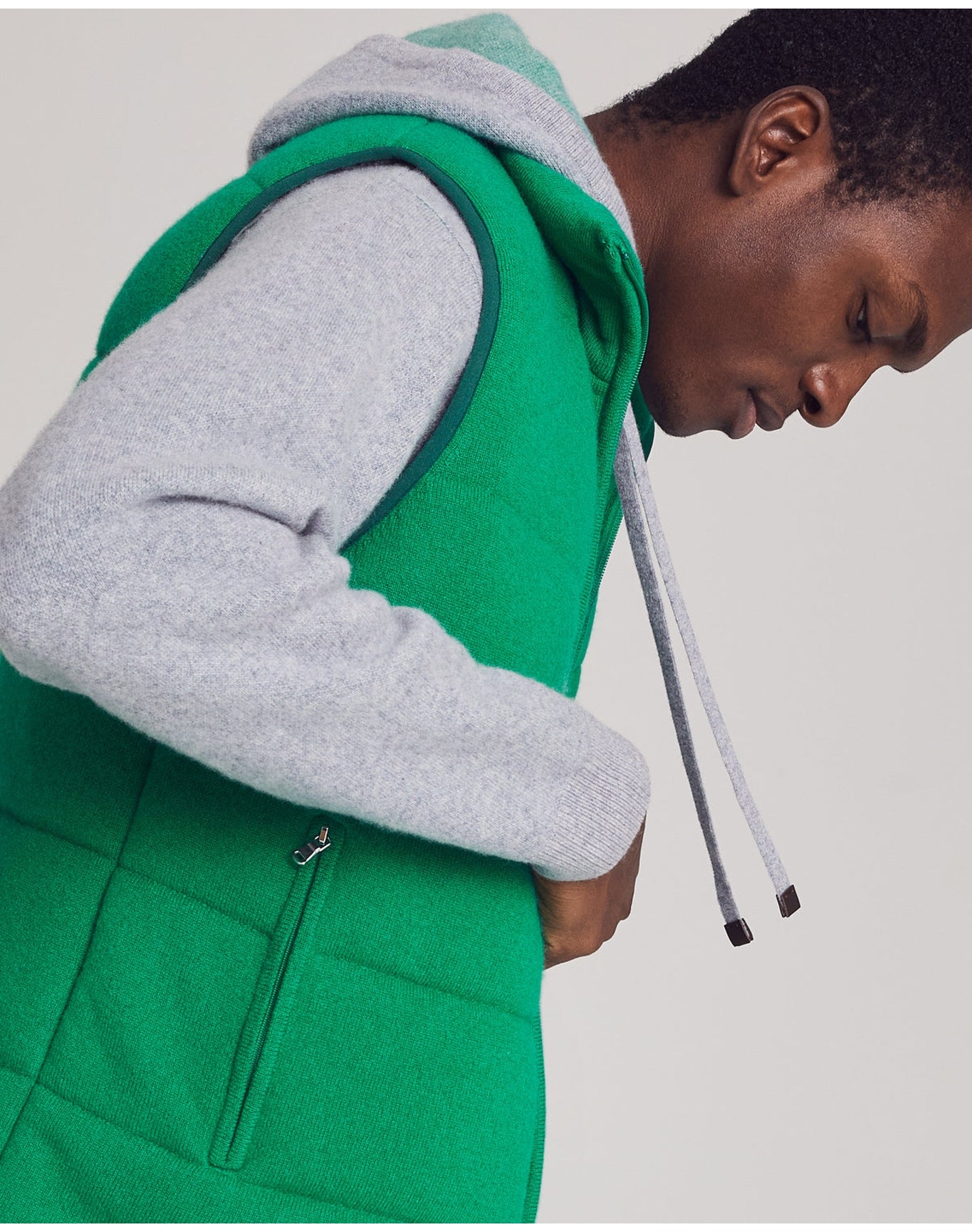 Nomad1942 | Men | Fordham Quilted Vest | Kelly Green