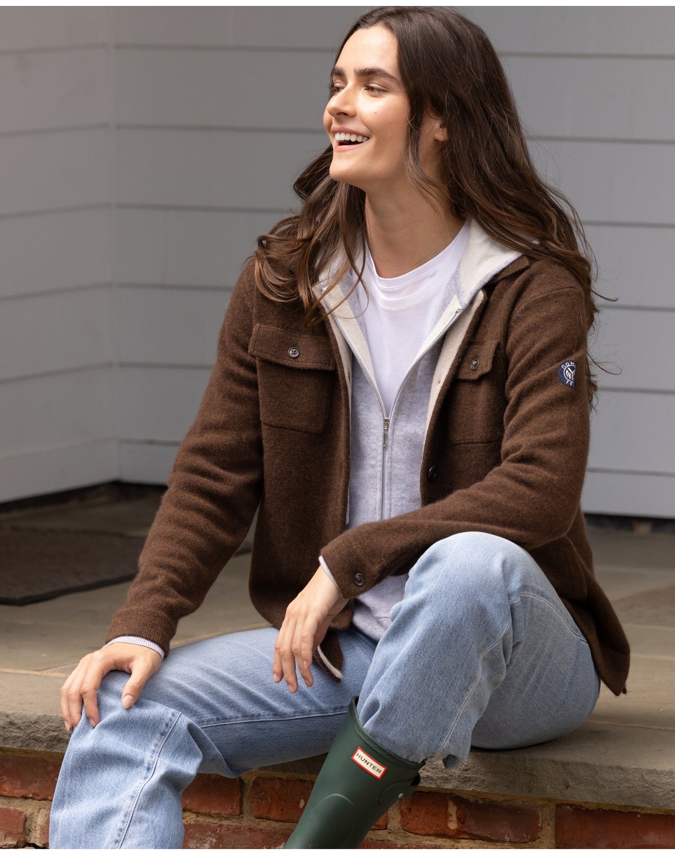 Nomad1942 | Unisex | Deegan Shirt Jacket | Mocha