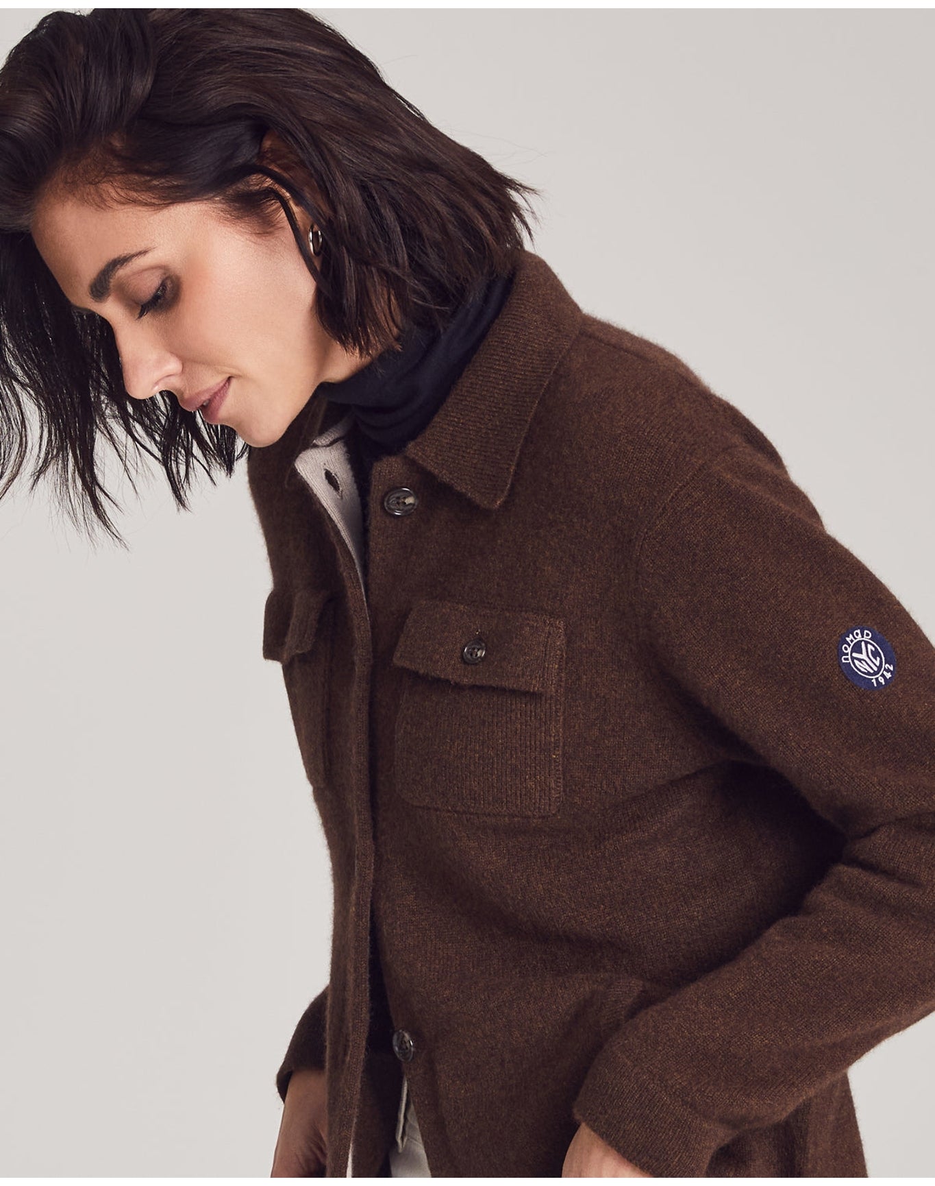 Nomad1942 | Unisex | Deegan Shirt Jacket | Mocha