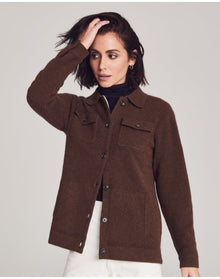 Nomad1942 | Unisex | Deegan Shirt Jacket | Mocha