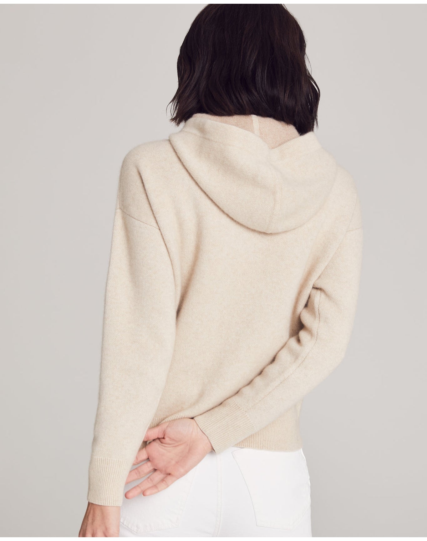 Nomad1942 | Women | Ellis Thick Cashmere Hoodie | Sand