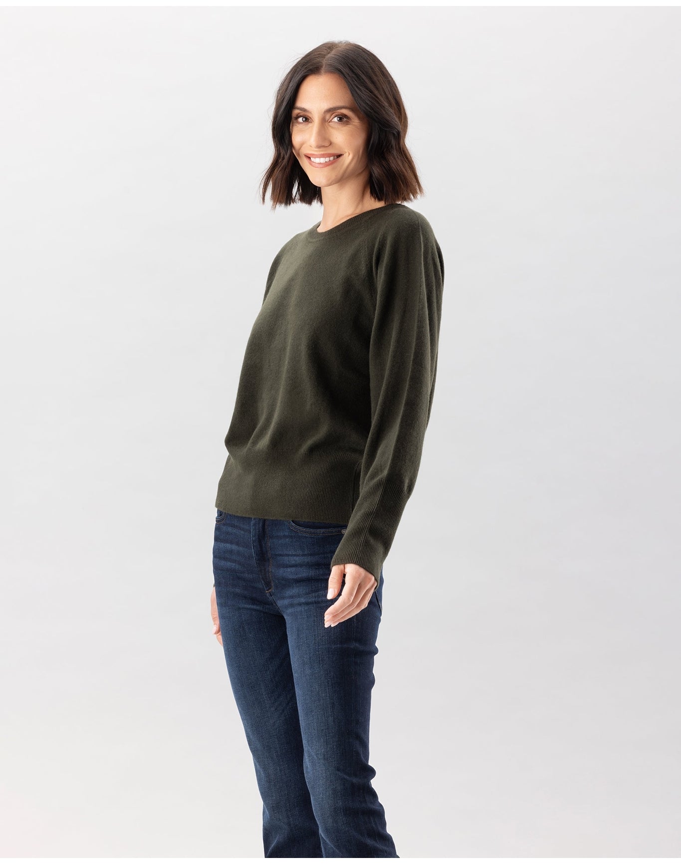 Nomad1942 | Women | Greenwich Sweater | Olive