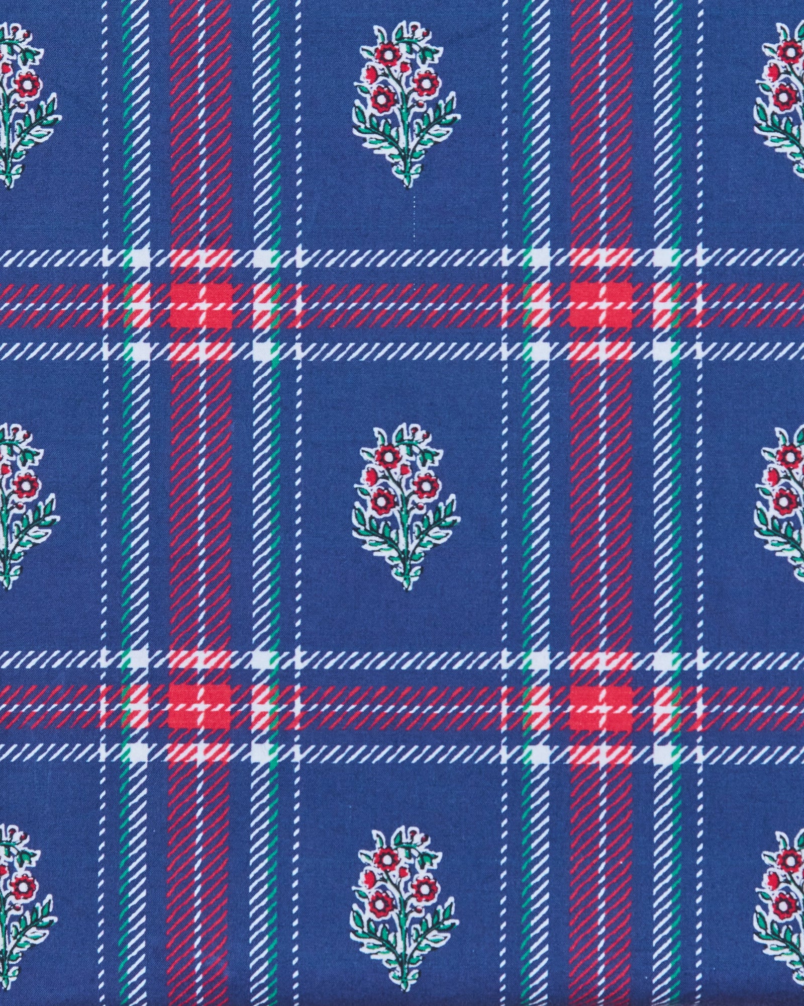 Nostalgia Plaid - Stroll Around Dress - Navy - Printfresh