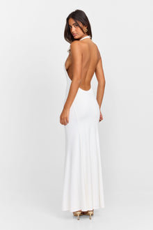 Luna Maxi Dress | White