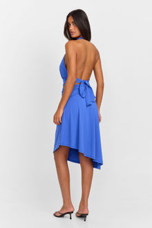 Luna Midi Skirt | Blue