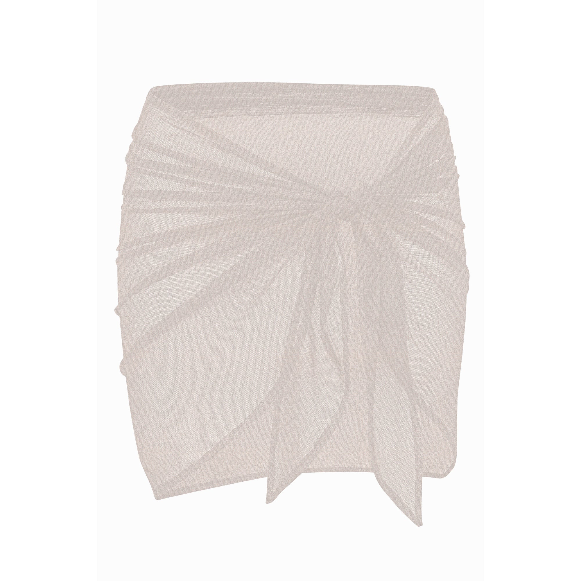 Nyla Pareo Skirt | Sandstone Terry Sheen