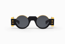 Unisex | Olivier - II Sunglass | Black - Gold | Dark Grey