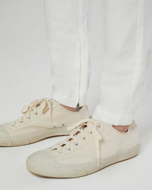 Mens | Stretch Linen Traveler Pant | White