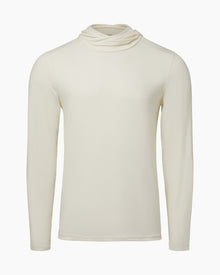 Mens | Men's Hooded Sun Tee | White