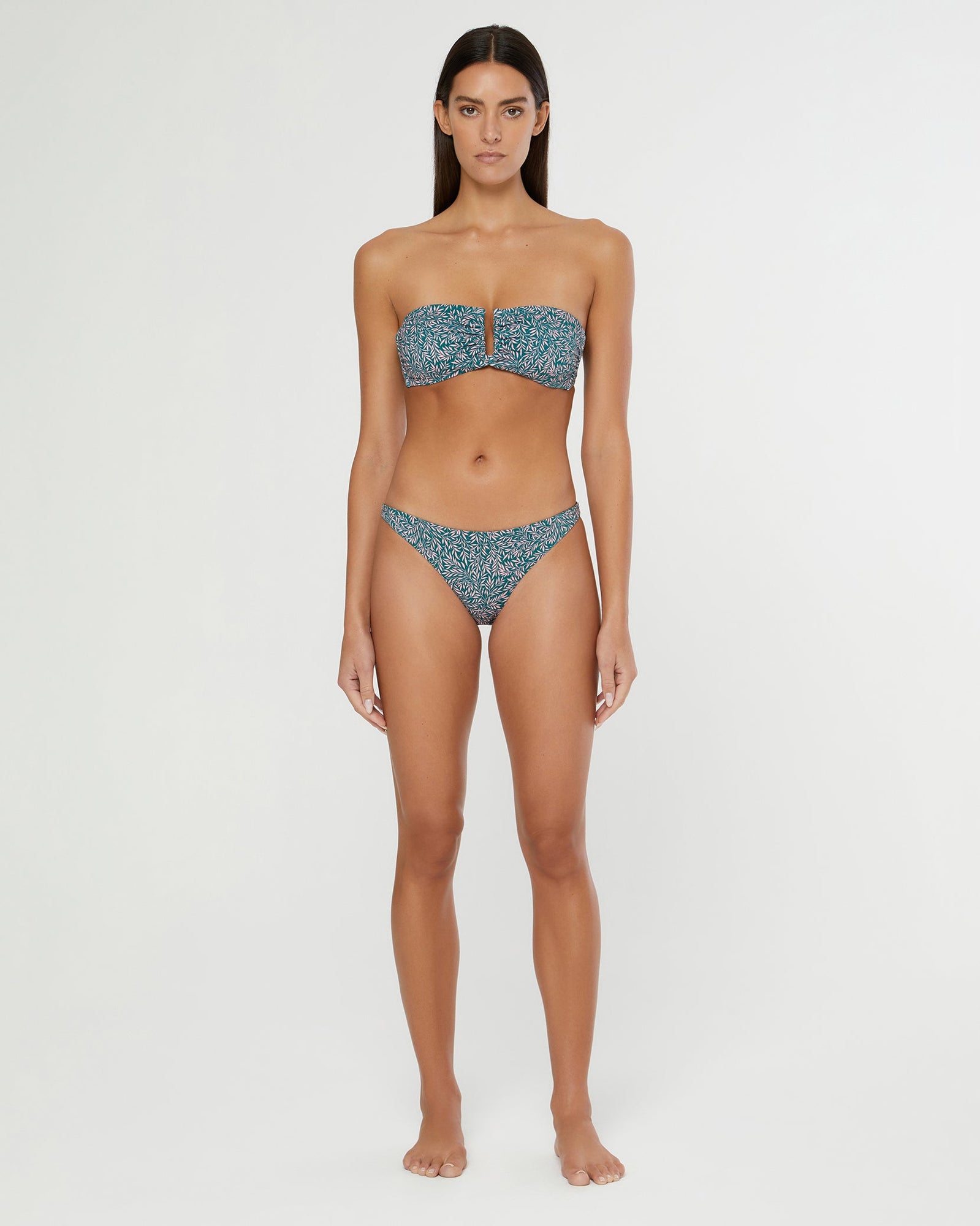 Womens | Ashley Bikini Bottom | Jungle Green