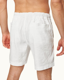 Washed Buttercup Relaxed Fit Drawcord Garment-Dye Shorts | Washed Buttercup