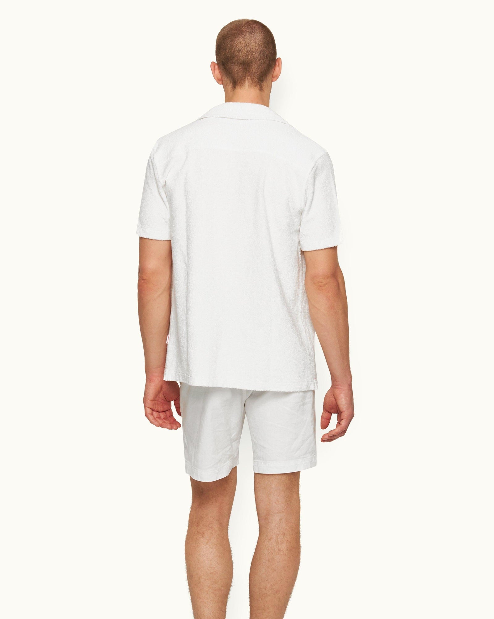 Washed Buttercup Relaxed Fit Drawcord Garment-Dye Shorts | Washed Buttercup