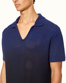 Men | Batten Polo | River Blue/Night Iris