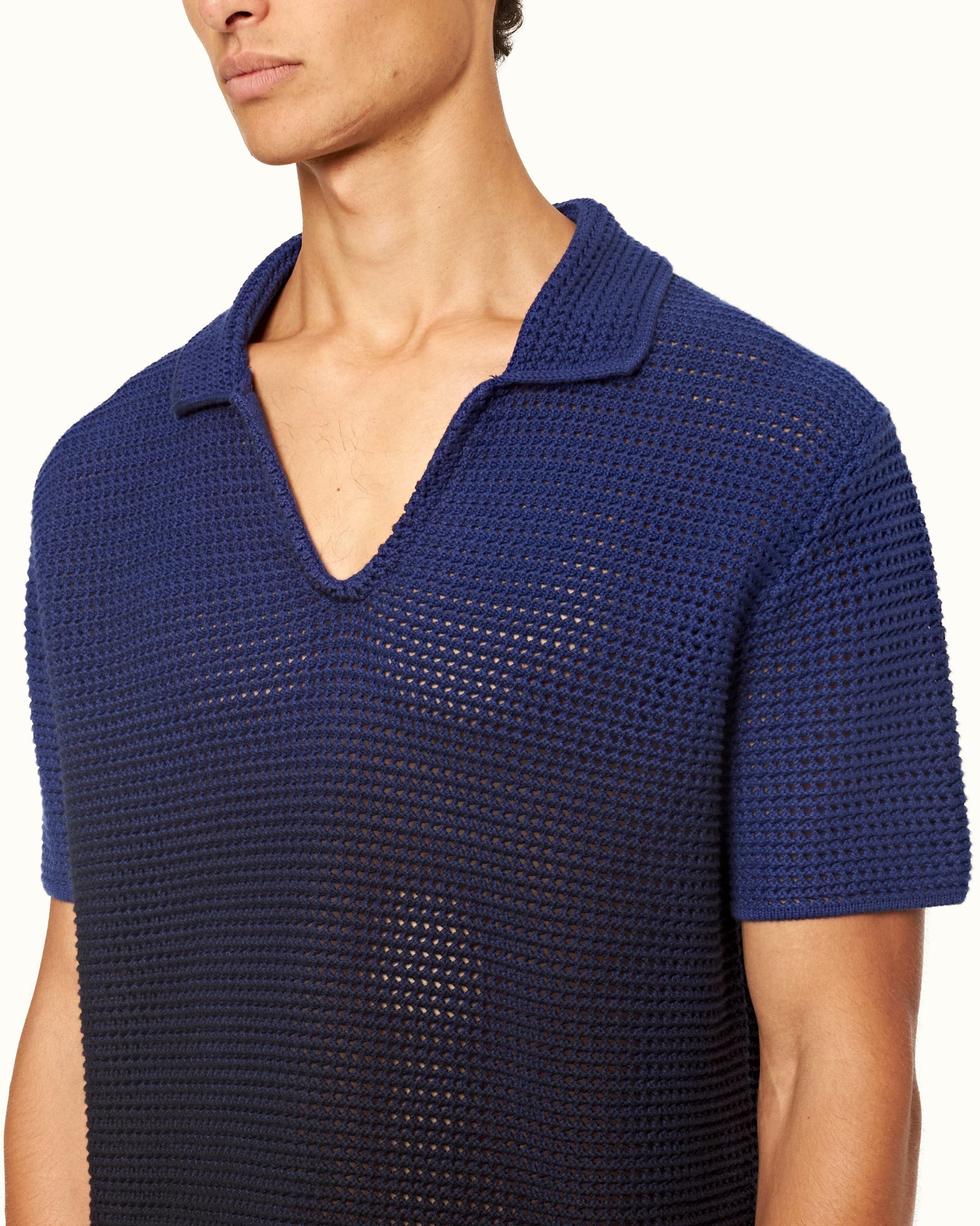 Men | Batten Polo | River Blue/Night Iris