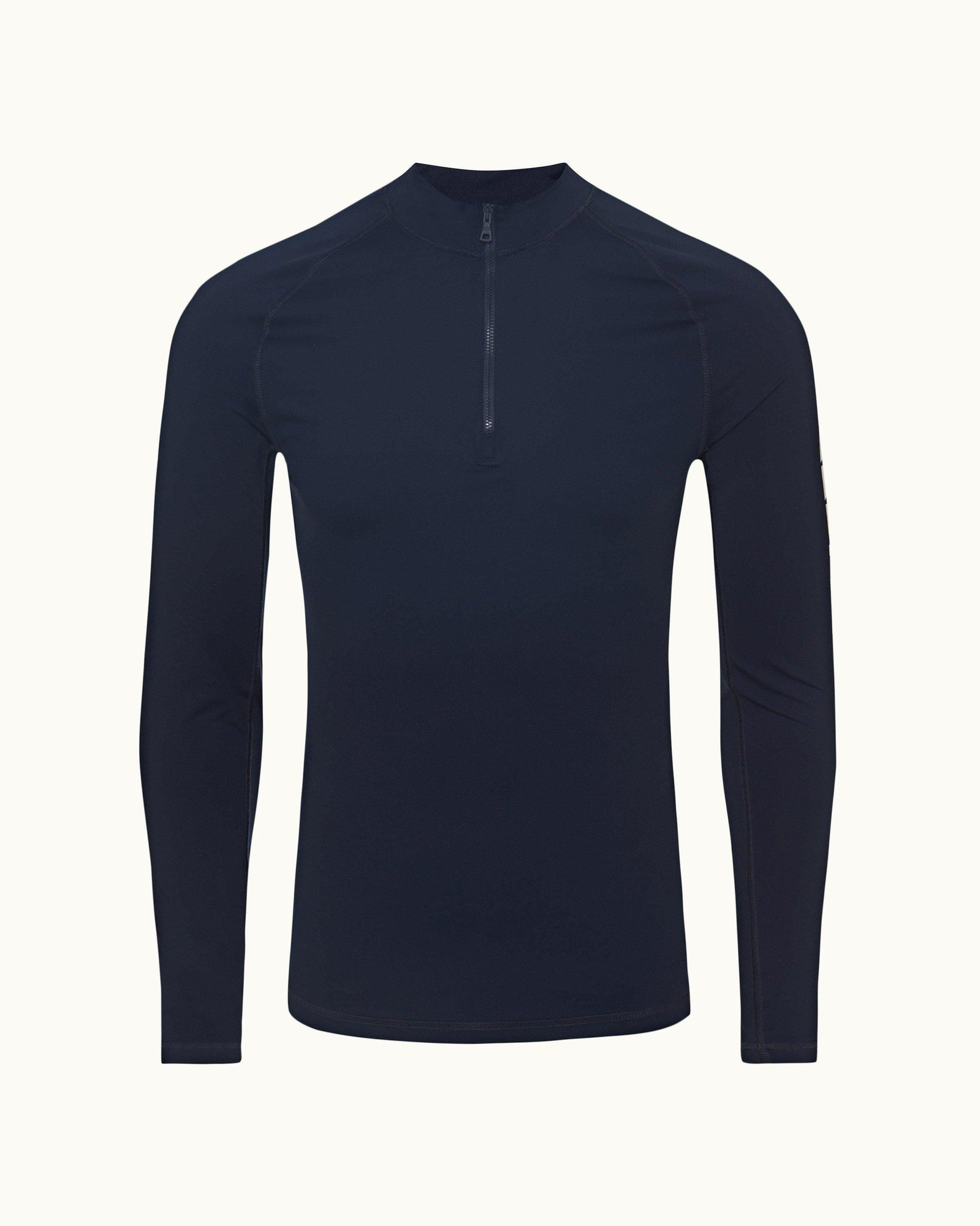Bray Navy Half-Zip Rash Guard | Navy