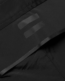 Black Mid-Length Bonded Swim Shorts | Black