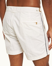 Bulldog Sea Mist Tape Insert Mid-Length Swim Shorts | Sea Mist